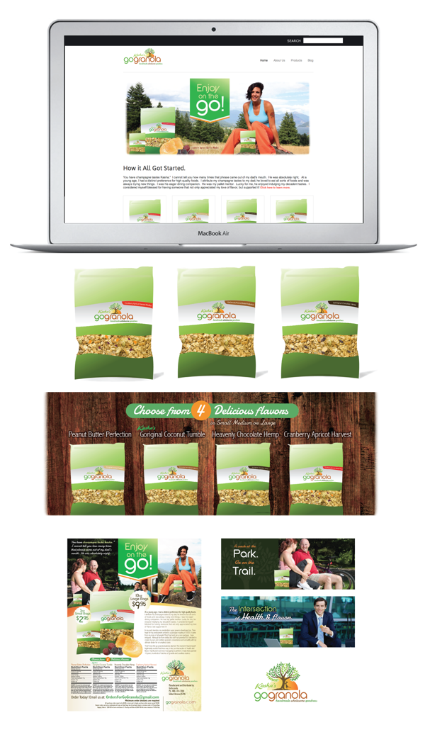 A Granola Brand with the 5 Important Must Haves when Launching a New Brand or Product to Online or Retail Market