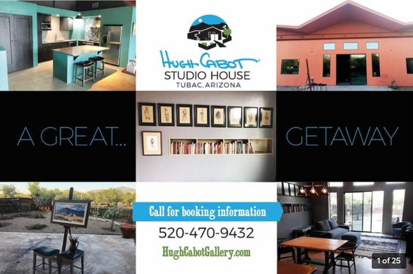 Custom Brand Development for Hugh Cabot House and Art Gallery with Video for Art Gallery Tour